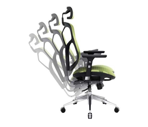 Diablo Chairs V-BASIC CHAIR CZARNO-ZIELONY - 1527032 - zdjęcie 4
